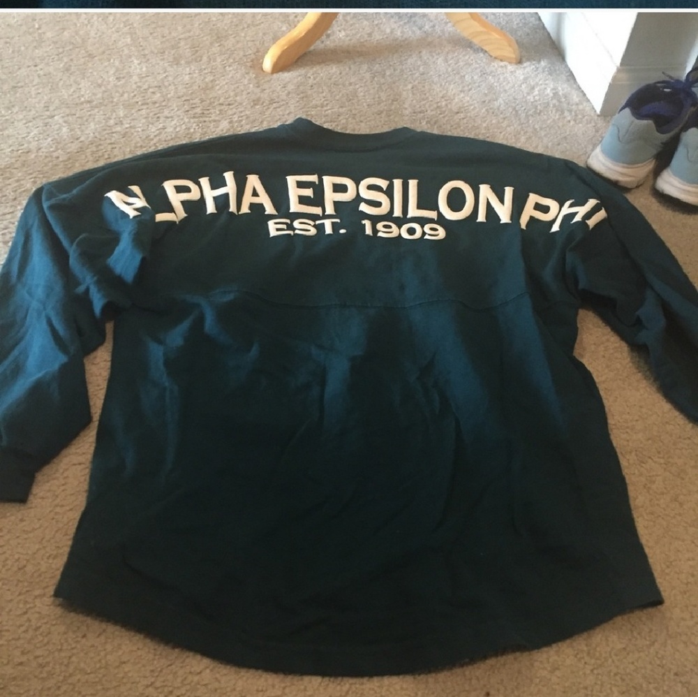 Alpha Epsilon Phi Hunter Green Spirit Jersey